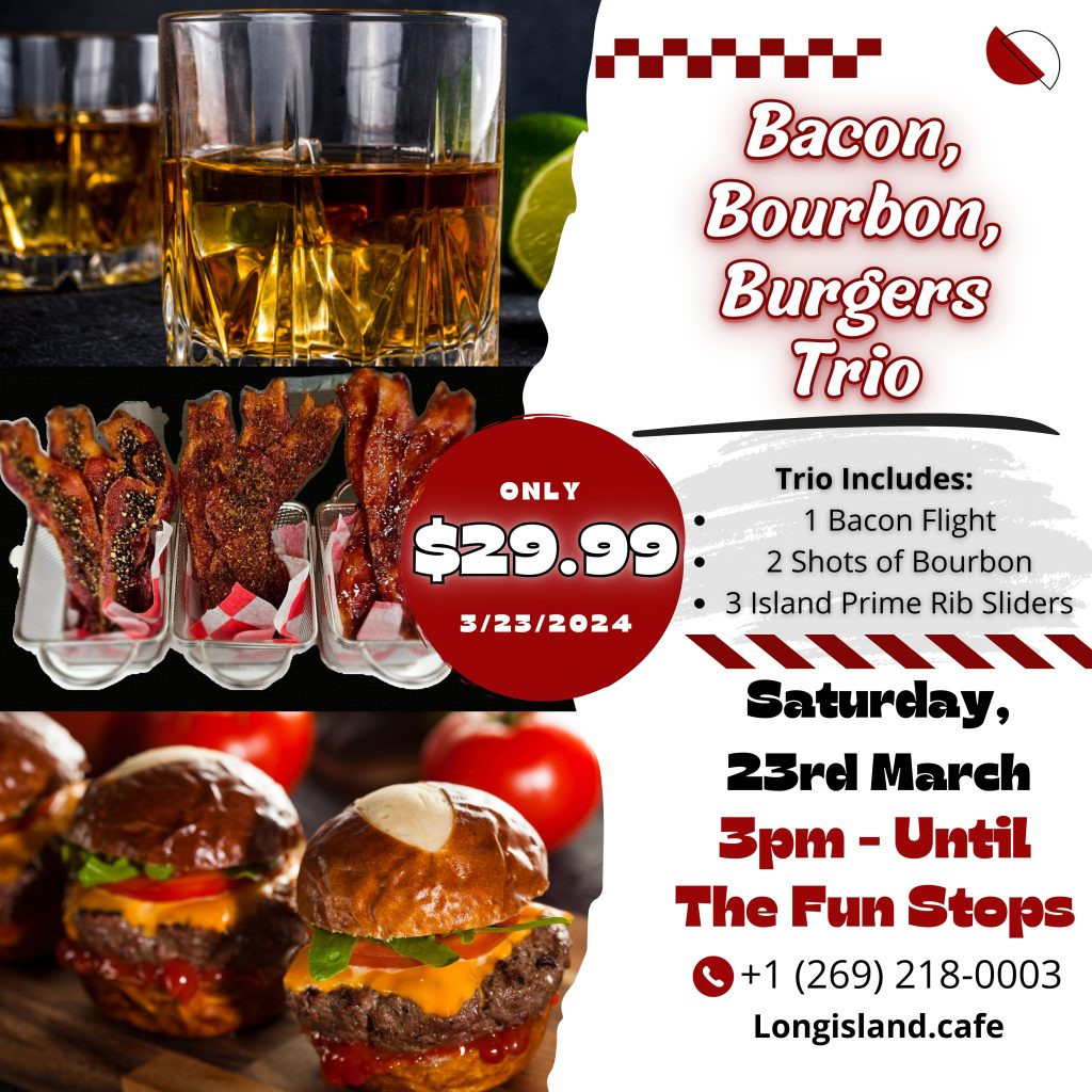 Bacon Bourbon Burgers Trio Event 2024