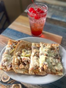 Chicken Bacon Ranch Flatbread